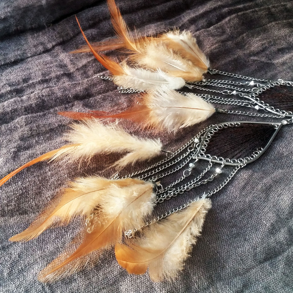 Free People Jewelry - Free People Earring Feather